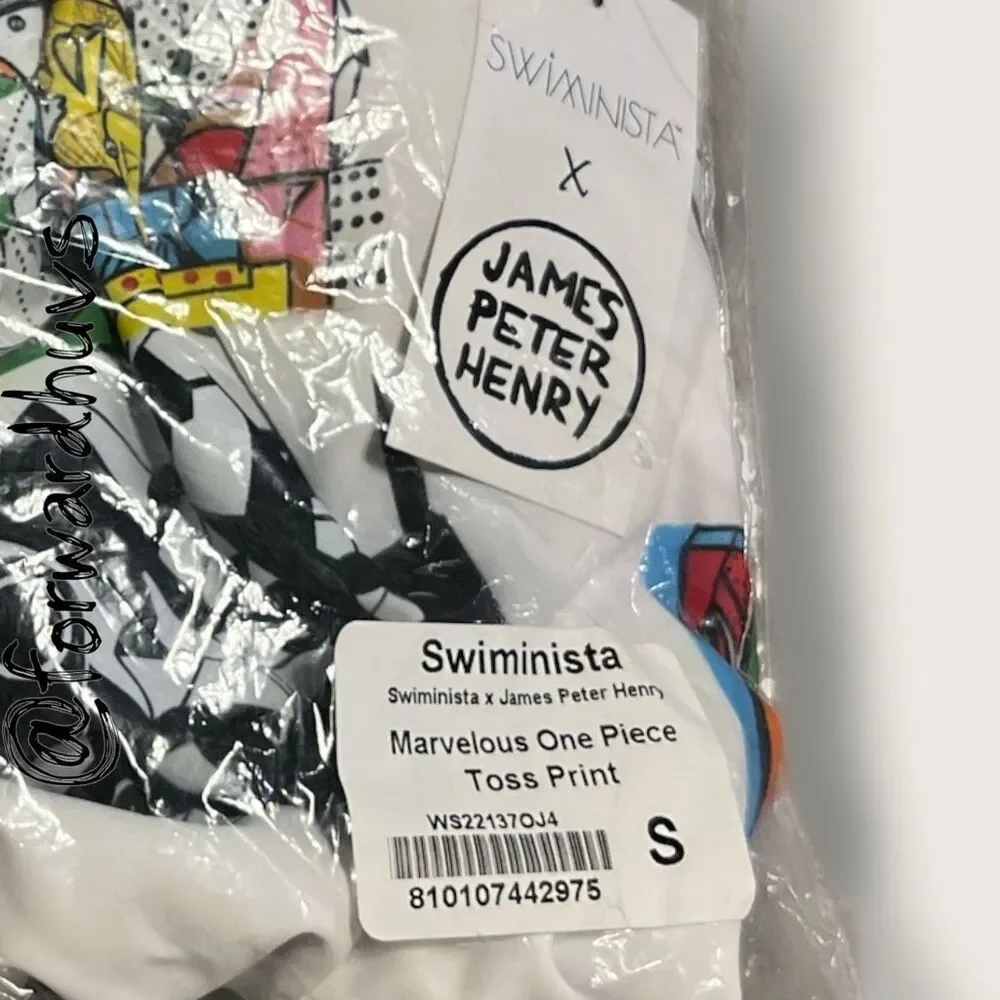 Swiminista x James Peter Henry Marvelous One Piece Art Toss S